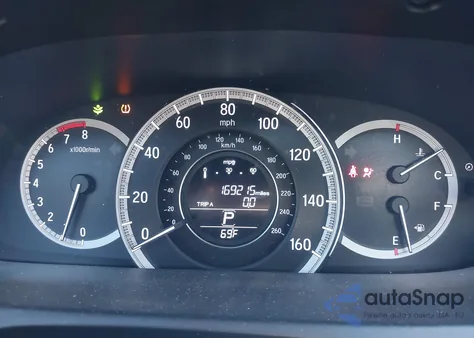 2017 Honda Accord Ex z USA, uszkodzony, nr VIN 1HGCR2F72HA105522